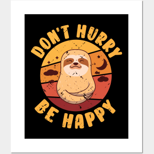 Cute Sloth Lazy Office Worker Working Sloth Statement Chill Posters and Art